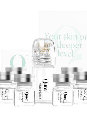 QURE Micro-Infusion System 3 Month Supply Micro needling for DARK SPOTS
